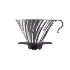 Hario V60 Metal Stainless Steel Coffee Dripper - Size 02