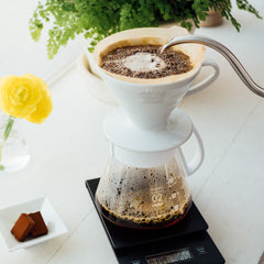 Hario V60 Ceramic Coffee Maker Kit Size 02 (White)