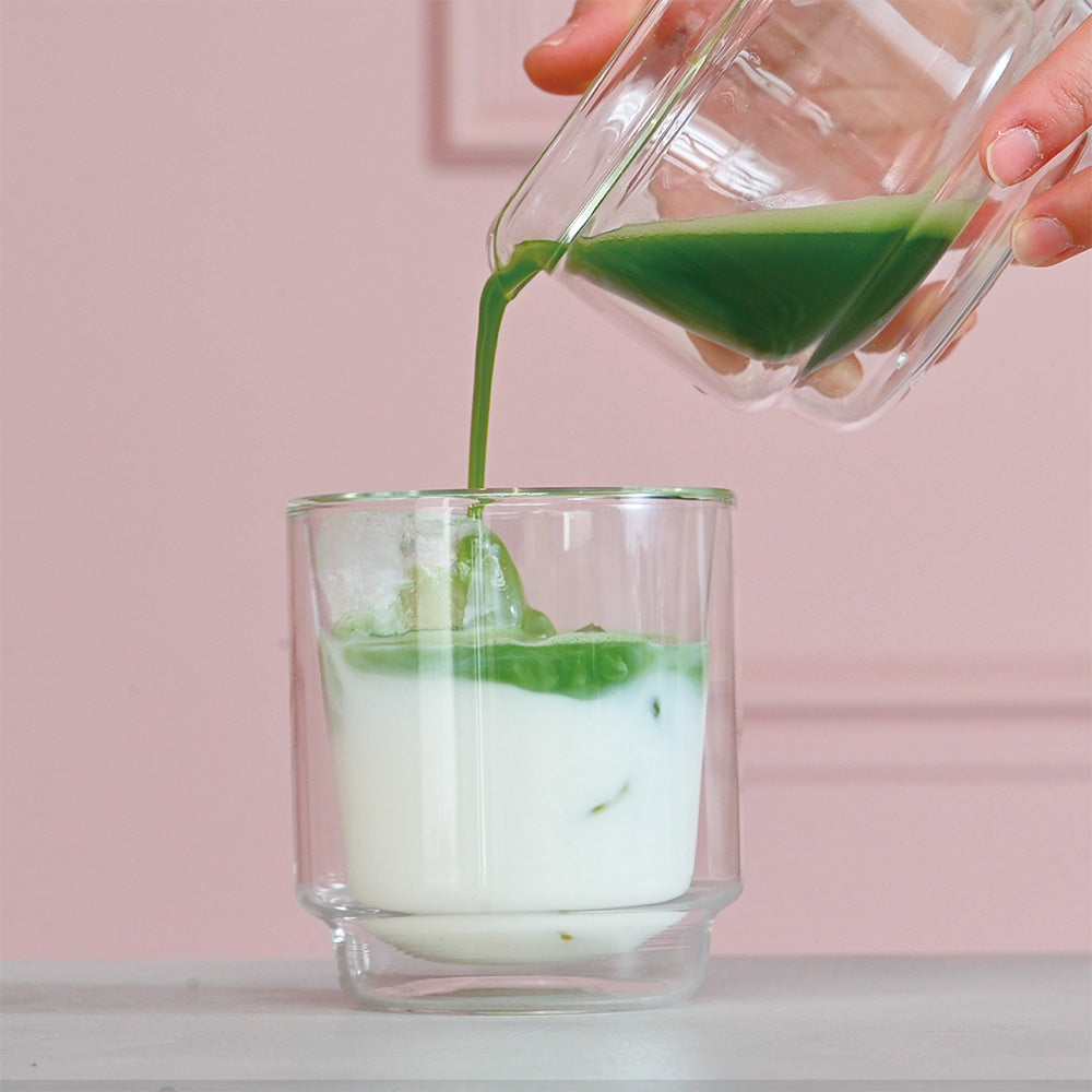 Hario Double-walled Matcha Cup 370ml (Pink)