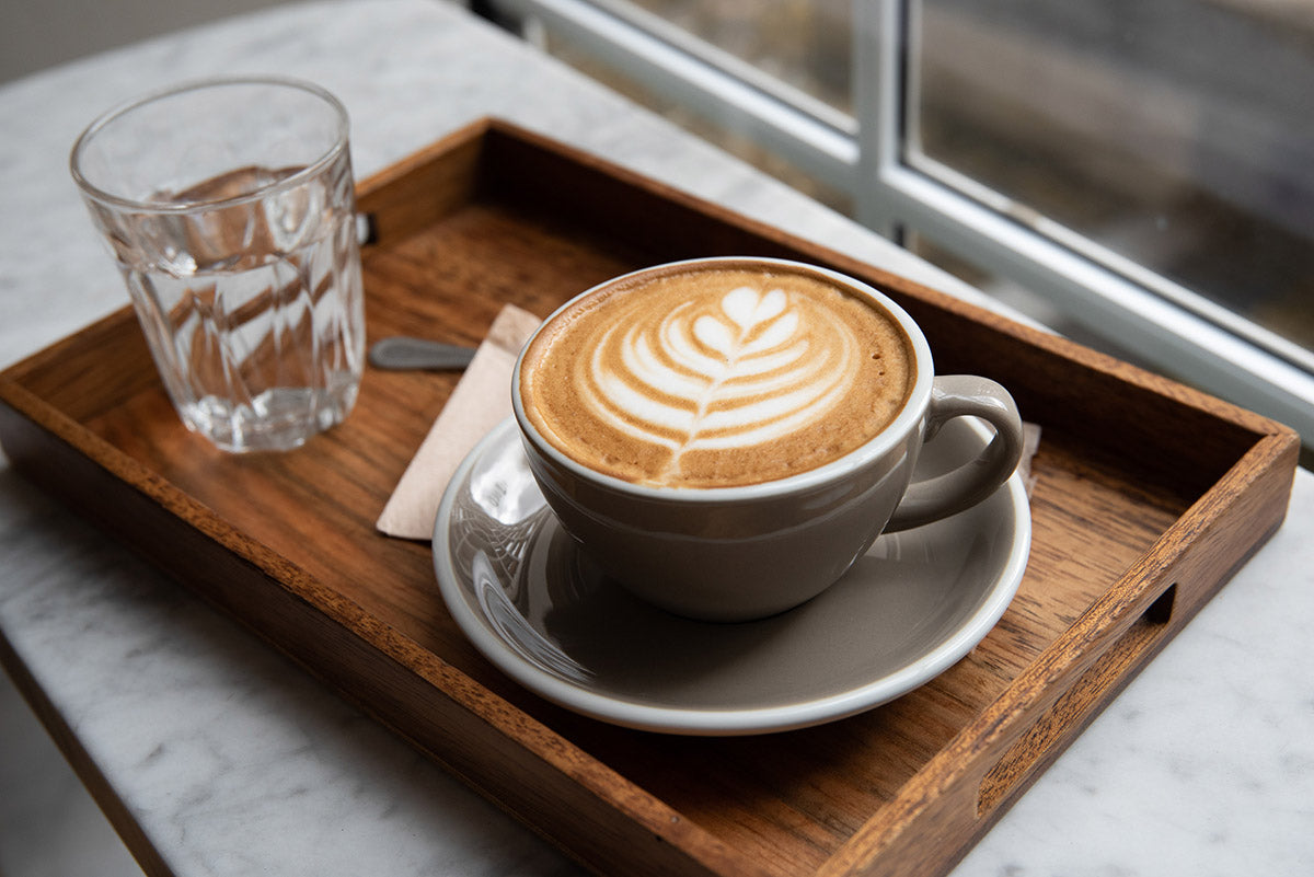 Loveramics Egg Cappuccino / Flat White Saucer (Taupe) 14.5cm