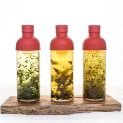 Hario Cold Brew Tea Filter Bottle (Red) 300ml