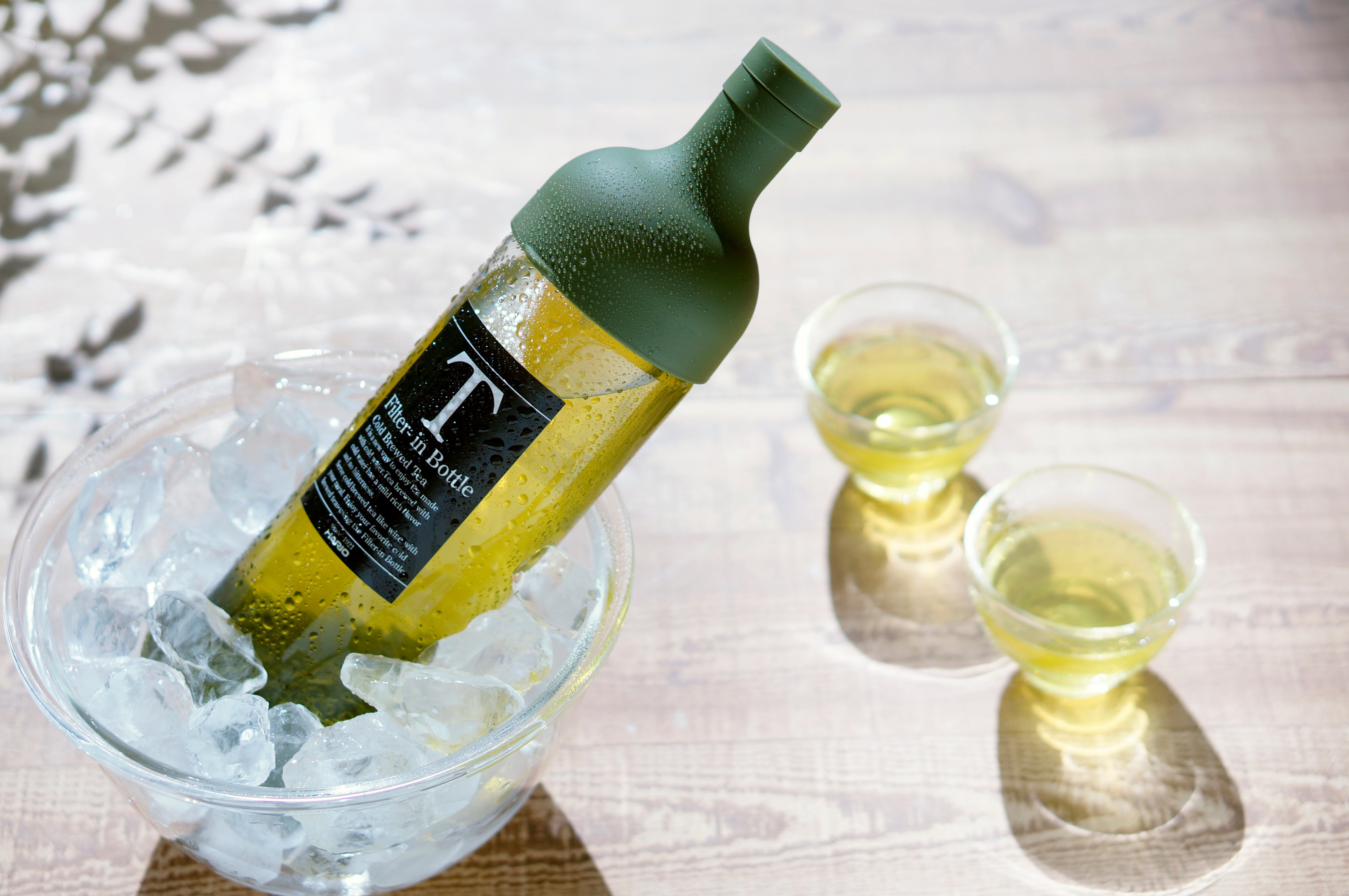 Hario Cold Brew Tea Filter Bottle (Olive Green) 750ml