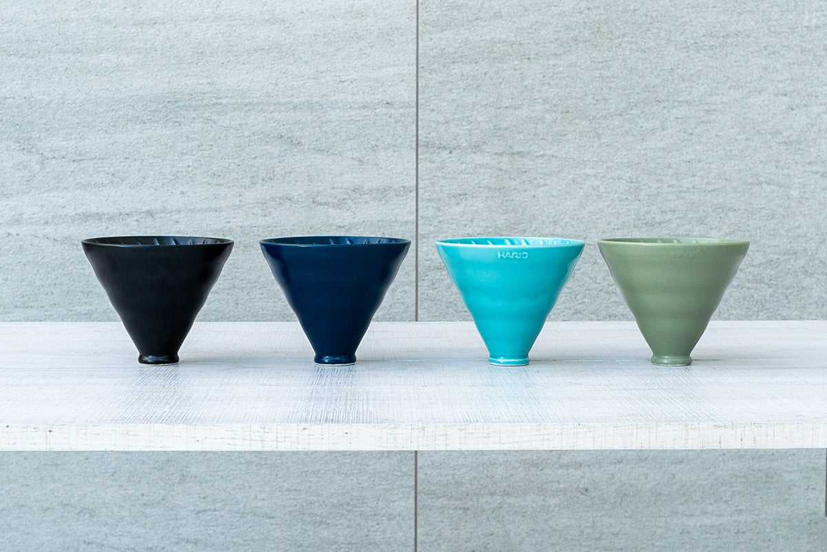 Hario V60 Switch & Match Ceramic Dripper Size 02 (Turquoise)