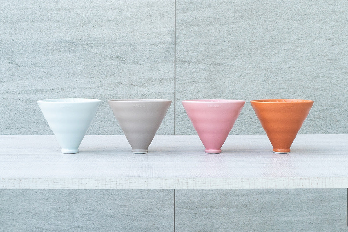 Hario V60 Switch & Match Ceramic Dripper Size 02 (Matte Pink)