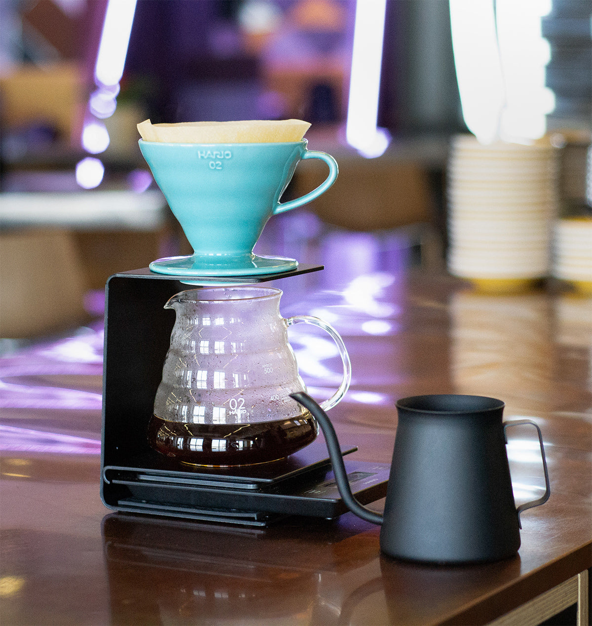 Hario V60 Stand Aluminium (Black)