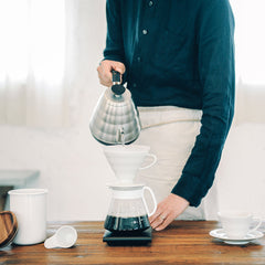 Hario V60 Ceramic Coffee Maker Kit Size 02 (White)