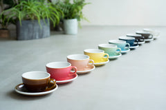 Loveramics Egg Potters Flat White Cup (Caramel) 150ml