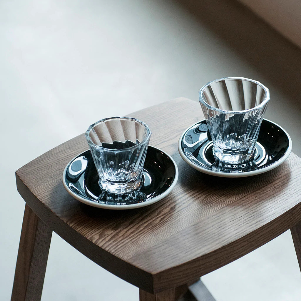 Loveramics Cortado & Cappuccino Twisted Glass Collection
